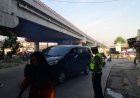 Gatur Pagi Polsek Cikampek Cegah Kemacetan 