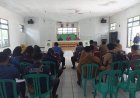 Kapolsek Batujaya Mengikuti Rapat Minggon tingkat Kecamatan Batujaya di Aula Kecamatan Batujaya