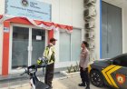 Polisi di Telukjambe Timur Sambangi Security Kawasan Sentra Bizhub, Ajak Jaga Kamtibmas