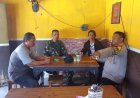 Bhabinkamtibmas Bersama Babinsa  Himbau Warga Terkait Kamtibmas