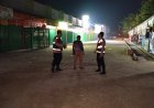 Anggota Polsek Batujaya melaksanakan Patroli Prekat serta kontrol Keamanan di Central Ruko Batujaya