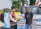 Beras Murah Polres Karawang Hadir di Tengah Warga Banyusari