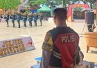 Polsek Klari Gelar Pengamanan Lomba Ketangkasan Baris Berbaris (LKBB) Tingkat Nasional Di SMK Texar ‎