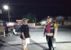 Prekat Polsek Banyusari Giat Patroli Jalan Raya Antisipasi Kejahatan