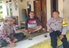Penggalangan, Personil Polsek Cikampek Aiptu Tarjono Sambang Tokoh Masyarakat Desa Tirtasari 