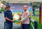 Bertempat di Halaman Mapolsek, Kapolsek Rengasdengklok Pimpin kegiatan Gerakan Pangan Murah