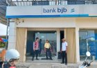 Anggota Polsek Batujaya Sambangi Scurity Bank BJB Unit Batujaya serta menyampaikan Arahan dan Himbauan Kamtibmas