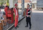 Kunjungi SPBU, Prekat Polsek Banyusari Berikan Rasa Aman