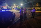 Cegah C3 dan Tawuran, Patroli Minggu Subuh Połsek Cikampek Strong Point di Depan Terminal BBM Cikampek 