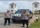 Samapta Polsek Rengasdengklok Laksanakan Patroli Siang, Menyisir Wilayah Perbatasan Karawang - Bekasi