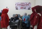 Memperingati HUT Humas Polri Ke-74, Polres Karawang Gelar Bakti Sosial Donor Darah