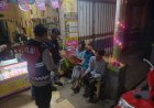 Khususnya di wilkum polsek tempuran, Himbau anak muda yang sedang nongkrong agar mentaati peraturan jam malam.
