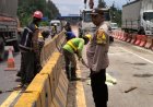 Bhabinkamtibmas Polsek Klari Aktif Awasi Proyek Renovasi Play Over di Wilayah Binaannya