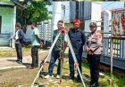 Polsek Rengasdengklok Berikan Pendampingan Petugas BPN dan PJT dalam pengukuran Lahan Tanah Terkait Normalisasi Saluran Sekunder
