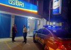 Samapta Polsek Klari Patroli Malam, Sambangi Kantor Bank BRI dan Kontrol Mesin ATM