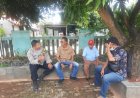 Bhabinkantibmas Aiptu Indra Sambang Pemdes Dawuan Tengah Cikampek Ajak Harkamtibmas 