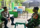 Tingkatkan Sinergitas TNI-Polri, Bhabinkamtibmas Sambangi Makoramil Rengasdengklok