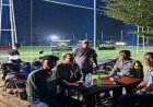 Viking Rengasdengklok Gelar Nobar, Polsek Rengasdengklok Berikan Pengamanan