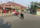 Mencegah Kecelakaan Polsek Pedes Gatur Pagi Di Jalanan Wilayah Hukum Polsek Pedes