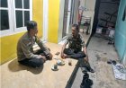 Bhabinkamtibmas Laksanakan Giat Sambang Dialogis, Bersilaturahmi ke Kediaman Ketua RT