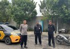 Polisi Lakukan Patroli di Perum Grahayana, Ajak Security Jaga Kamtibmas