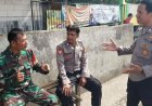 Bentuk Sinergitas TNI, Polri, Bhabinkamtibmas bersama Babinsa TNI Laksanakan Patroli Wilayah Bersama
