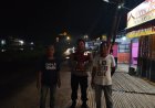 Anggota Polsek Batujaya melaksanakan Patroli Prekat pada malam hari serta Sambangi Masyarakat
