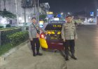 Aiptu Nana dan Aipda Yusup Cegah C3 dan Tawuran di Jalan A.Yani Cikampek Dalam Patroli Tengah Malam 