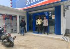Anggota Polsek Tirtajaya Himbau Scurity Bank BRI Unit Pisangsambo terkait Kamtibmas