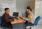 Bhabinkamtibmas Polsek Telukjambe Timur Laksanakan Patroli Dialogis di Pos Security PT. ILC