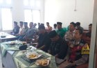 Giat Jumat Curhat Polres Karawang di Aula Desa Batujaya Kecamatan Batujaya