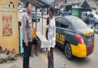 Tingkatkan Kondusifitas Wilkum,Personil Polsek Cikampek Pesan Kantibmas Jukir 