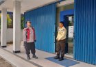 Kanit Sabhara Polsek Batujaya Sambangi Scurity Bank BRI Unit Batujaya