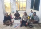 Penggalangan, Bhabinkantibmas Desa Tirtasari Polsek Cikampek Sambang Tokoh Masyarakat Ajak Harkamtibmas 