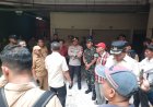 Kapolsek Cikampek Pimpin Pengamanan, Kunjungan Bupati Karawang, Kapolres,Dandim, Ketua DPRD dan OPD Survey Jalur Penataan Kota Cikampek Rapih 
