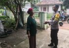 Personil Polsek Cikampek Sambang Ibu Rumah Tangga Himbau Kantibmas Waspada C3 di Lingkungan 