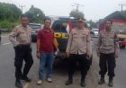 Kapolsek Jatisari Patroli Siang, Pantau Arus Lalu Lintas di Hari Weekend