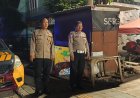 Patroli Dinihari Polsek Cikampek Antisipasi Gukantibmas di Lingkungan Pasar 