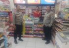 Patroli Personil Polsek Jatisari Sampaikan Pesan Kamtibmas kepada Karyawan Alfamart