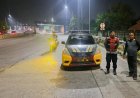 Personil Polsek Klari Patroli KRYD Sasaran Depan Gerbang Tol Karawang Timur ‎