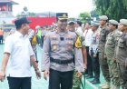 Polres Karawang Gelar Apel Pasukan Operasi Lilin Lodaya Amankan Natal dan Tahun Baru 2026