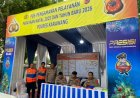 Kabag SDM Polres Karawang Melaksanakan Pegecekan Pos Pam Ops Lilin 2025 Di Terminal Klari