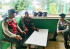 Jaga Sinergitas TNI, Polri, Bhabinkamtibmas Polsek Rengasdengklok Sambangi Koramil 0404 Rengasdengklok