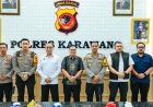 Polres Karawang Sambut Kunjungan Kerja Tim Kompolnas Dalam Rangka Pengawasan Kesiapan Pelaksanaan Ops Nataru Tahun 2025 