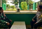 Jalin Sinergitas TNI-Polri, Bhabinkamtibmas, sambangi Bhabinsa Koramil 0404 Rengasdengklok
