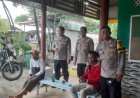 Sambangi Di pagi Hari Polsek Pedes Ajak Masyarakat Untuk Menjaga Keamanan