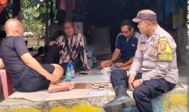 Bhabinkamtibmas Polsek Klari Ingatkan Dampak TPPO ke Warga Desa Anggadita 
