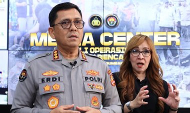 Polri Distribusi Bantuan Polri Capai 159 Ton, 12 Ribu Personel Dikerahkan