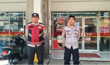 Samapta Polsek Rengasdengklok Laksanakan Patroli Prekat Siang Hari