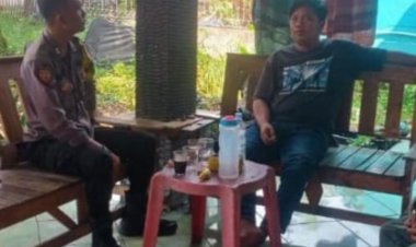Brigadir Toni Yulianto Bhabinkamtibmas Polsek Jatisari Ingatkan Warga Terkait Kenakalan Remaja 